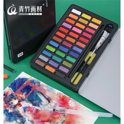 watercolor paint/aquarelle colors cakes  certificated by EN71 ASTMD