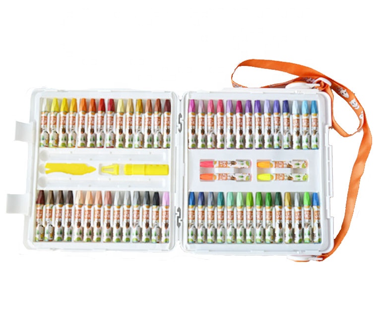 Kids and Student Vibrant Art Drawing Color Wax Crayon