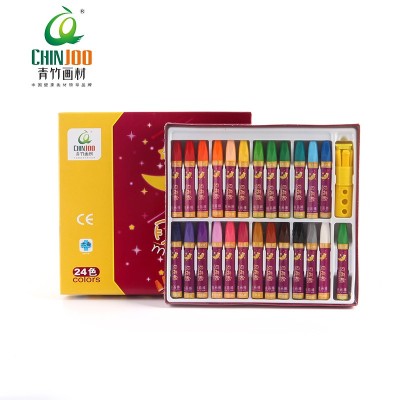 24colos High  quality oil pastel for kids