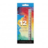 Chinjoo Watercolour Paint Set 12pce x 12ml